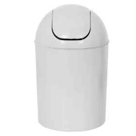 MSV výklopný odpadkový kôš 5 L biely / plast