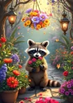 ALIPSON Puzzle Tajná záhrada mývala