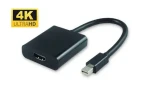 MicroConnect Adapter Active mini DisplayPort 1.2 (M) - HDMI (F) čierna / 4K @ 60Hz / 21.6Gbit/s (MDPHDMI6B)