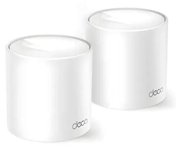 TP-LINK Deco X1500 (2-pack) biela / Wi-Fi 6 systém MESH AX1500 / Dual-band / 2x GLAN (Deco X1500(2-pack)(EU))