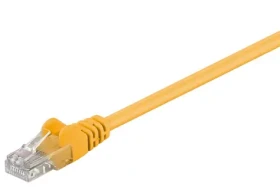 MicroConnect CAT5e U/UTP 0.25m žltá / PVC (B-UTP50025Y)