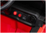 Mamido Elektrické autíčko Jeep Rubicon 24 V 2x200 W červené