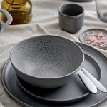 Bloomingville Kameninová miska Kendra Grey 700 ml