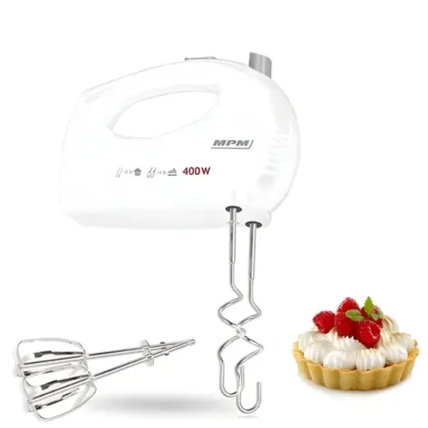 MpM MMR-25 biela / Ručný mixér / 250 W / 5 rýchlostí / turbo (MMR-25)