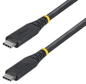StarTech CC50CM40GUSB4TP čierna / Kábel USB-C / USB4 40 Gbit/s / 0,5 m / PD / 8K (CC50CM40GUSB4TP)