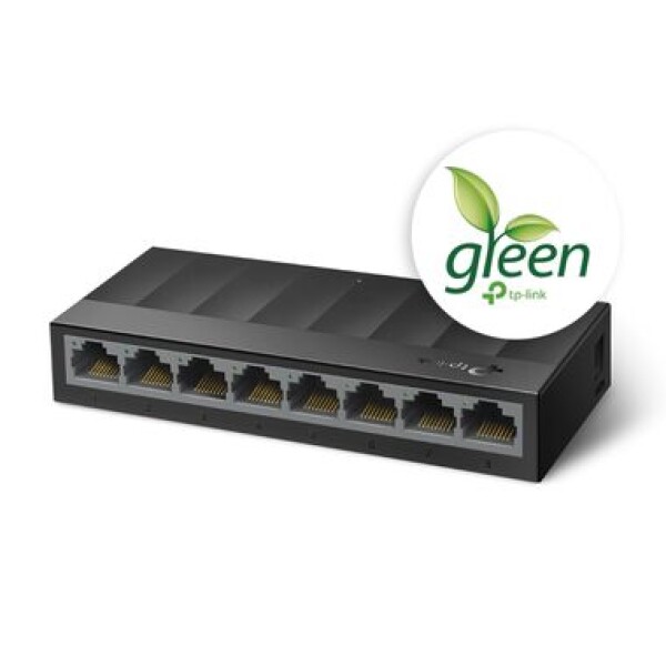 TP-link LS1008G čierna / Switch / 10|100|1000Mbps / 8x LAN (LS1008G)