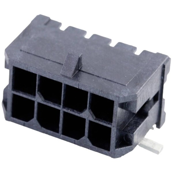 Molex vstavaná pinová lišta (štandardná) Počet pólov 8 Raster (rozteč): 3.00 mm 430450811 1 ks Tape on Full reel; 430450811