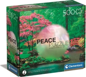 Clementoni Peace PUZZLE: Konejšivé kvapky dažďa