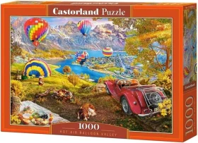Castorland 105595-2 Puzzle Údolie teplovzdušných balónov