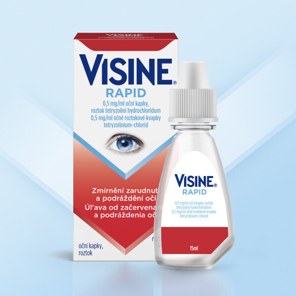 VISINE Rapid 0,5 mg/ml kvapky do očí 15 ml