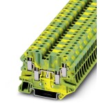 Four-conductor universal ground terminal block UT 4-QUATTRO-PE 3044597 Phoenix Contact; 3044597