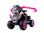 Mamido Mamido Speed ​​MT280 Detské elektrické odrážadlo | autíčko 3v1 s vodiacou tyčou NEW PINKY