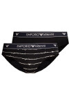 Dámske nohavičky 163334 1P219 03937 námornícka modrá pack Emporio Armani navy blue