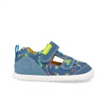 Chlapčenské barefoot sandále LONA ESTAMPADA INDIGO Biomecanics 262197-A631 - 24