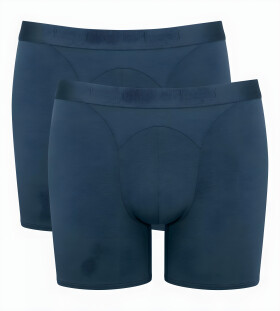 Pánske boxerky Sloggi men EVER Soft Short 2P zelené tmavá modř (00SR) 000L