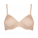 Podprsenka s kosticami Soft Sensation WP X hnedá BROWN – TRIUMPH Satin Cream 90C