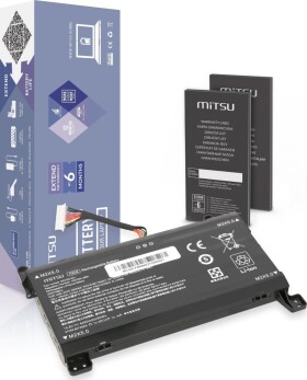 Mitsu Bateria FM08 TPN-Q195 do HP Omen 17-AN 12 PIN