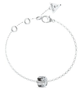 Guess Fashion oceľový náramok s kryštálmi Fabulous Me JUBB05192JWRHBK 21 cm