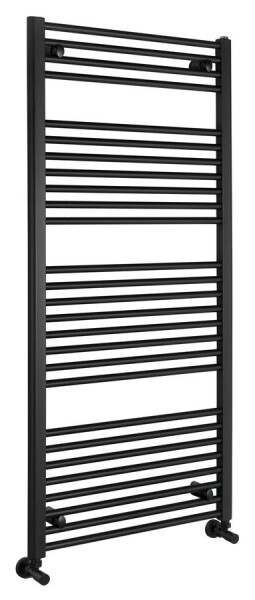 AQUALINE - DIRECT vykurovacie teleso s bočným pripojením 600x1320, čierna mat ILR36B