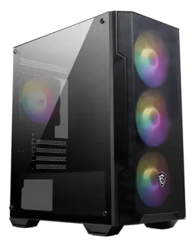 MSI MAG Forge M100A čierna / Skriňa PC / Micro Tower / micro ATX, Mini-ITX / tvrdené sklo / RGB (306-7G20A21-809)