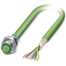 Bus system flat-type plug SACCBP-M12FSB-5CON-M16/2,0-900 1534562 Phoenix Contact; 1534562
