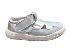 Pegres Barefoot SBF 51 Detské sandále strieborné 22