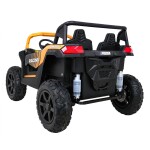 Mamido Detské elektrické autíčko Buggy UTV Strong 24V nafukovacie kolesá zlaté