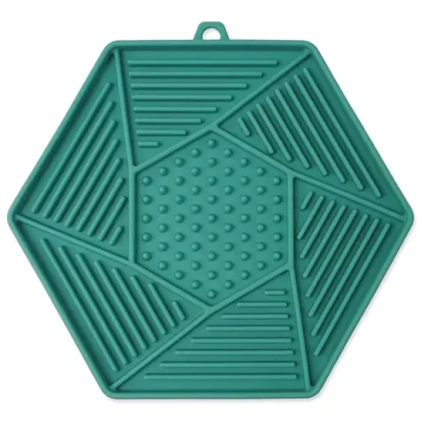 Epic Pet LickSnack Lízacia podložka hexagon svetlo zelený 17x15cm (443-292001)