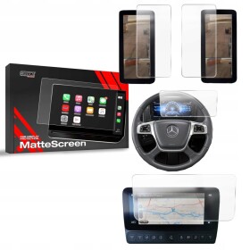 GrizzGlass Folia matná GrizzGlass CarDisplay Protection do Mercedes Actros F 2021-2024 [4w1]