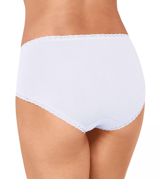 Dámske nohavičky Sloggi 24/7 Cotton Lace Midi C3P biele WHITE 40