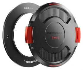 Freewell Real Locking 62 mm / Filtrový krúžok / s krytkou NFC / hliník (FW-L1-BL62)