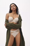 Dámske tričko Wild Azalea Florale Tai - BROWN - light beige 00RB - TRIUMPH BROWN 40