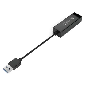 Orico UTJ-U3 čierna / Sieťová karta / USB-A 3.0 / Gigabit Ethernet