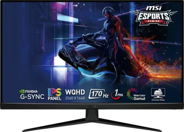 31.5" MSI G321Q čierna / 2560 x 1440 / IPS / 16:9 / 1ms / 1200:1 / 300cd-m2 / HDMI + DP / VESA (G321Q)