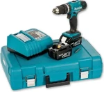 Makita DHP453RFE / Aku príklepový vŕtací skrutkovač / Li- ION / 18V / 2x 3.0Ah (DHP453RFE)