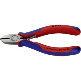 Knipex Knipex-Werk 76 12 125 pre elektroniku a jemnú mechaniku bočné štiepacie kliešte s fazetou 125 mm