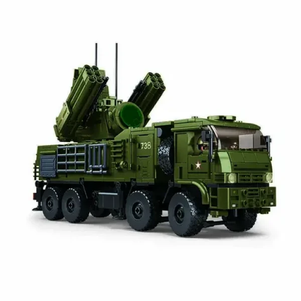 Sluban Model Bricks M38-B1252 Pantsir S1S v mierke 1:35