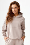 Rough Radical Mikina s kapucňou Pery Hoodie Beige L