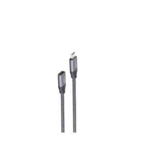 Shiverpeaks predlžovací kábel USB-C - USB-C / Kábel / USB 3.2 Gen 2 / 10 Gbit/s / 0,5 m (BS13-46010)