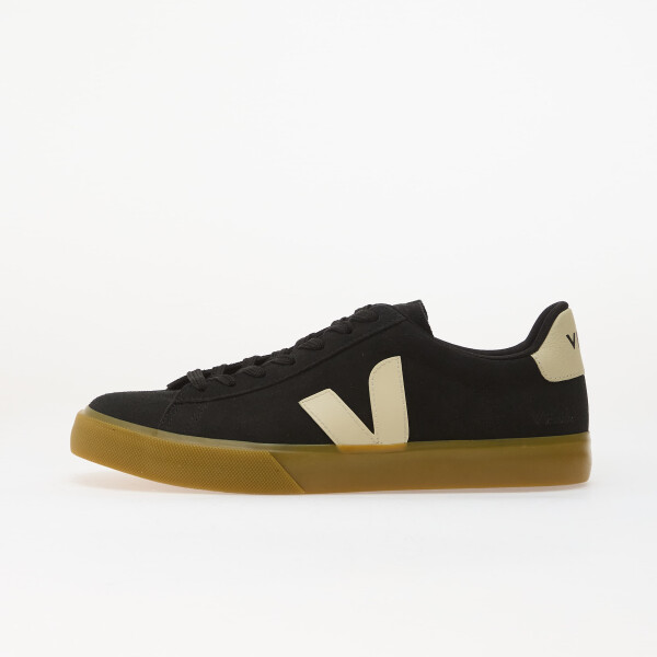 Tenisky Veja Campo Suede Black/ Pierre/ Natural EUR 44