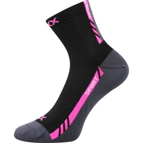 Ponožky VOXX Pius black II 3 páry 35-38 116422