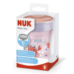 NUK hrnček Magic Cup s viečkom 230ml červená (NU10255395-BČ)