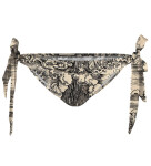 Aloha From Deer Fifth Seal Bikini Bows Bottom WBBB AFD436 Grey