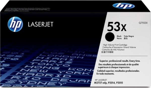 HP HP Cartridge No.53X Black (Q7553X) (SPEC)