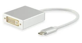 Equip USB-C (M) - DVI-I 24+5 (F) biela / Redukcia / 4096 × 2160 px / 60 Hz / 0,15 m (133453)