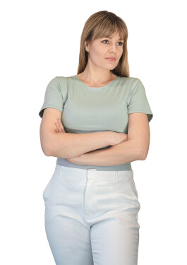 Dámske tričko Carla mint - BABELL mátová XL