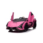 Mamido Elektrické autíčko Lamborghini SIAN 400W 24V ružové