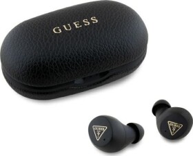 Guess Guess Bluetooth headphones GUTWSPGTSPSK TWS + docking station black/black Grained Classic Logo