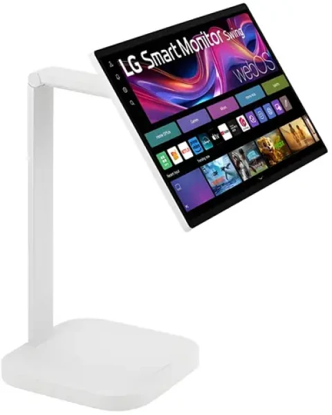 31.5" LG Swing 32U889SA-W biela / Monitor / IPS / 3840 x 2160 / 60 Hz / Touch / SMART (32U889SA-W.AEU)