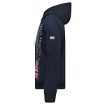 Pánska mikina s potlačou Fogora DB 100 WZ3065H/GN Dark Blue - Geographical Norway 2XL tmavě modrá - vzor